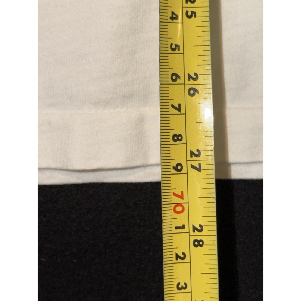 Polo Ralph Lauren Classic White Fit V-Neck  Short Sleeve Cotton Tee Mens Large - Picture 5 of 6